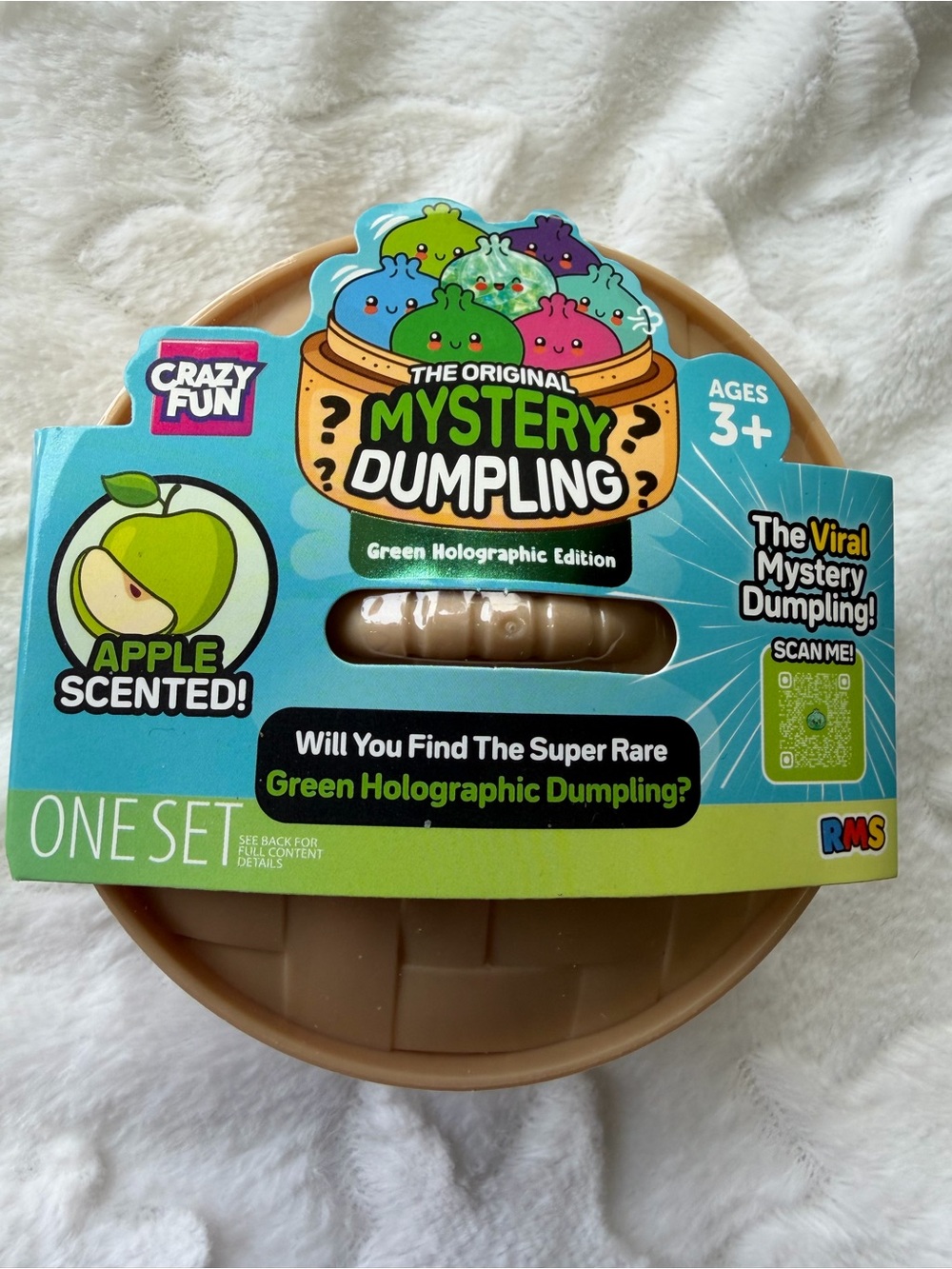 💚✨ NIB The Original Mystery Dumpling – Green Holographic Edition 🥟RARE